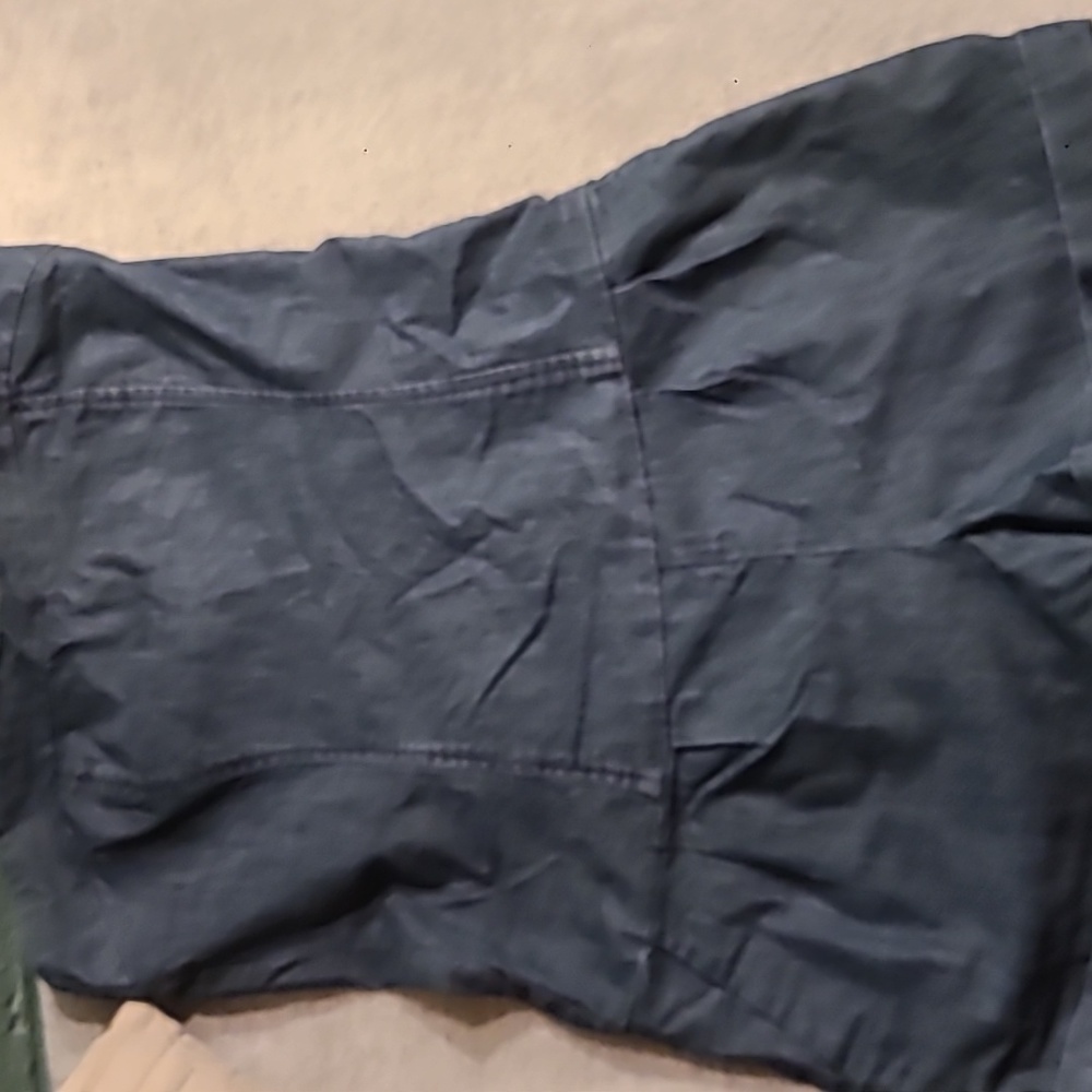 Blue one piece strapless side zip romper